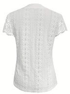 Pernille | Women's Lace Corset Top with Button Front