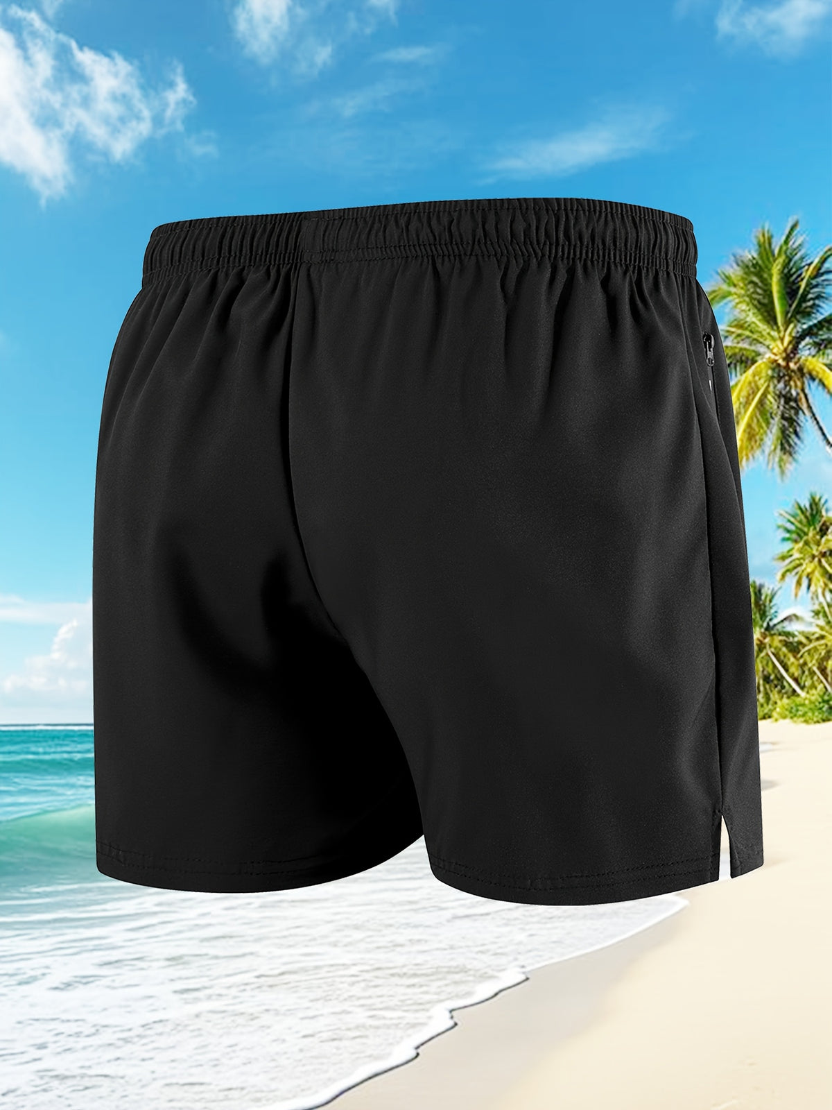 Bennett | Men's Quick-Dry Zip-Pocket Swim Shorts