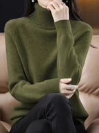 Ylva | Women's Ribbed V-Neck Sweater