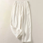 Nadia | Women's High-Waist Wide-Leg Trousers with Side Pockets