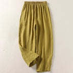 Nadia | Women's High-Waist Wide-Leg Trousers with Side Pockets