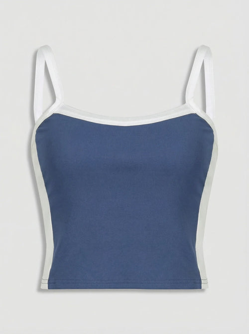 Dilara | Women's Sleeveless Square-Neck Bodycon Top