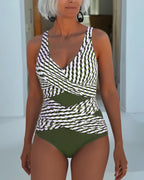 Anaïs | Women's V-Neck Cut-Out One-Piece Swimsuit