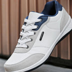 Rhys | Men's Lace-Up Leather-Look Sneakers
