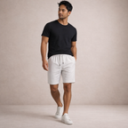 Matteo | Men's Relaxed-Fit Straight Hem Summer Shorts