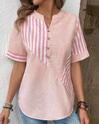 Monroe Soft Striped Blouse