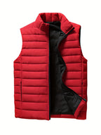 Bendix | Men's Quilted Stand-Collar Zip Vest