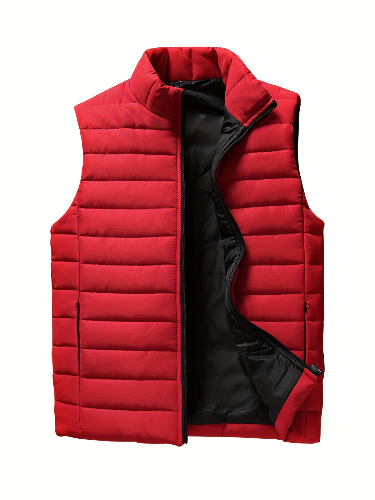 Bendix | Men's Quilted Stand-Collar Zip Vest