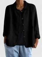 Oda | Women's Ribbed Open-Front Top