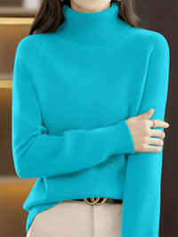 Ylva | Women's Ribbed V-Neck Sweater