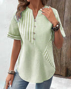 Monroe Soft Striped Blouse