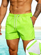 Bennett | Men's Quick-Dry Zip-Pocket Swim Shorts