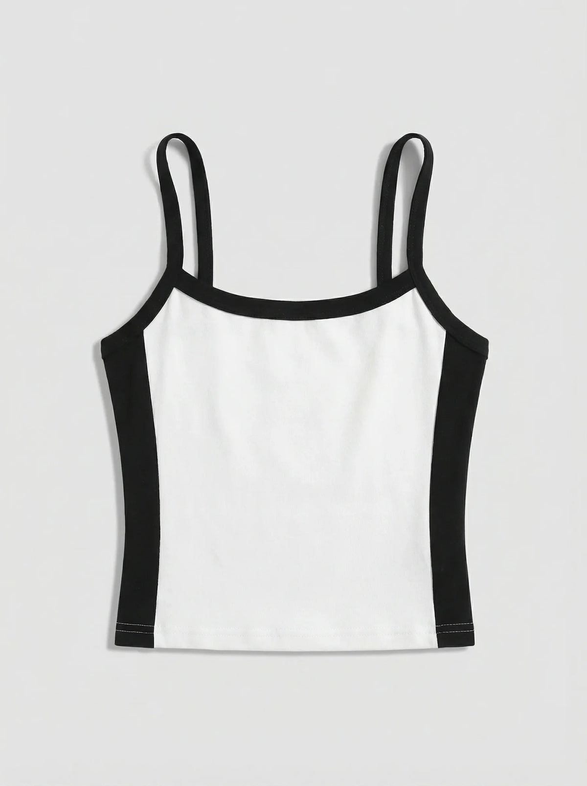 Dilara | Women's Sleeveless Square-Neck Bodycon Top