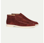 Roman | Men's Slip-On Suede Loafer Boots
