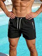 Bennett | Men's Quick-Dry Zip-Pocket Swim Shorts