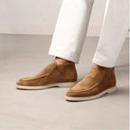 Roman | Men's Slip-On Suede Loafer Boots