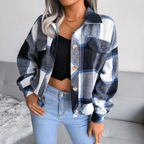 Ivy | Women's Ribbed Open-Front Cardigan with Long Sleeves