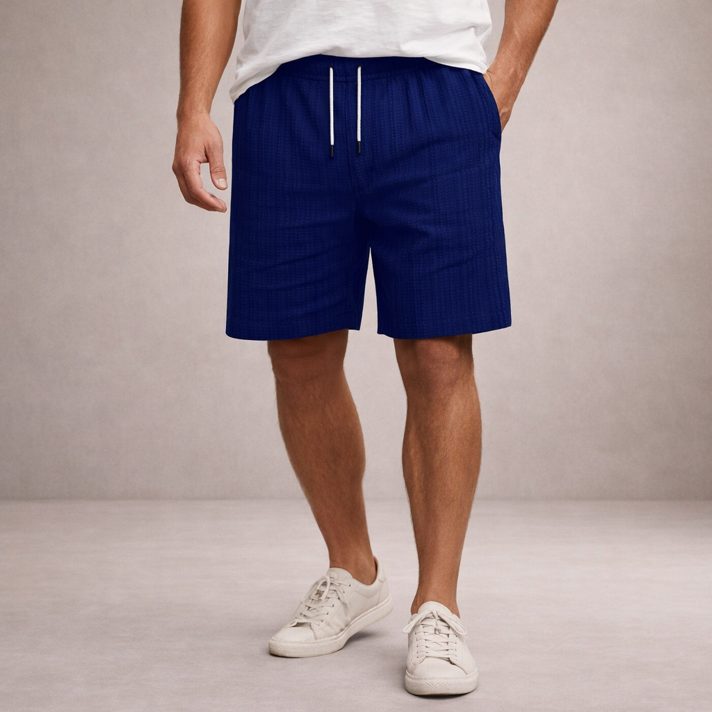 Matteo | Men's Relaxed-Fit Straight Hem Summer Shorts
