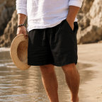 Arne | Men's Drawstring Beach Shorts with Side Pockets