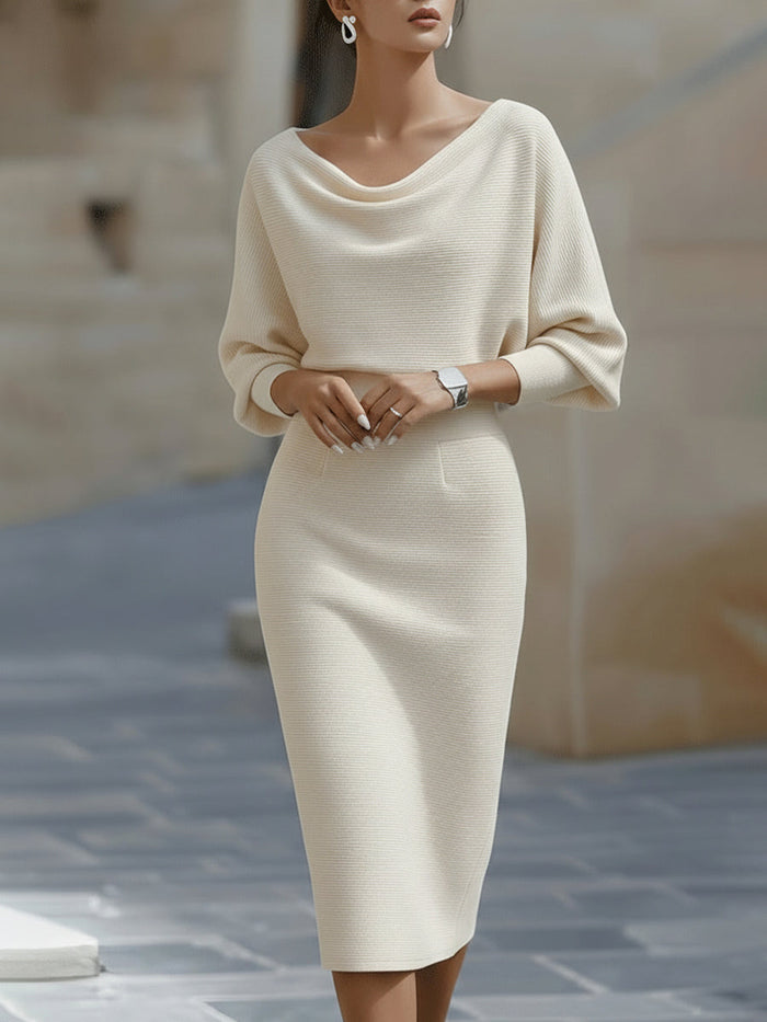 Emmeline | Women's Round Neck Cocktail Dress