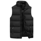 Gustav | Men's Quilted Puffer Vest with Zip Front for Layering