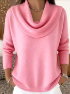 Thea Cowl Neck Merino Wool Jumper