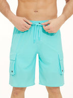 Dallas | Men's Quick-Dry Board Shorts with Compression Liner