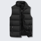 Gustav | Men's Quilted Puffer Vest with Zip Front for Layering