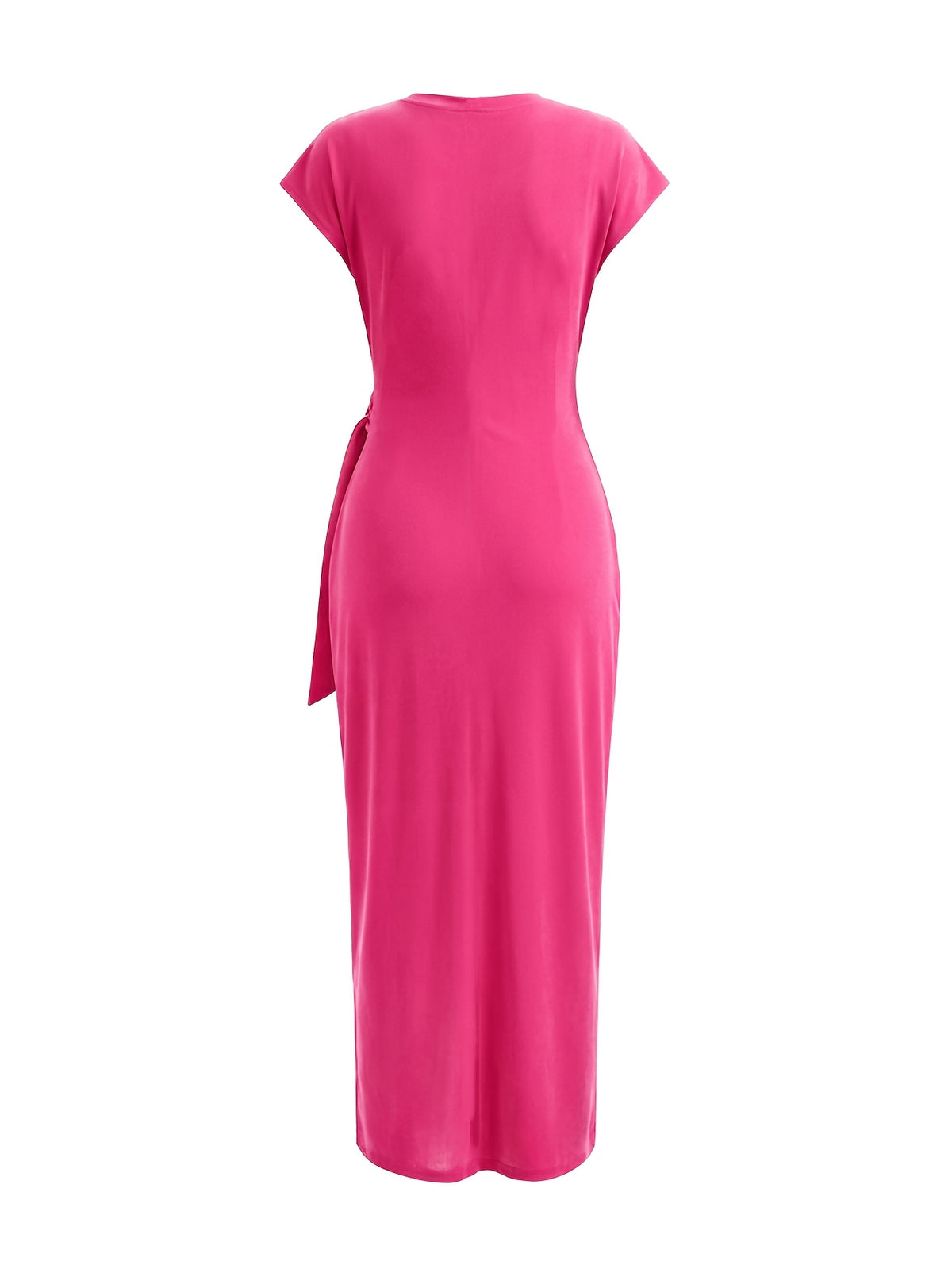 Ellen | Women's Twist-Waist Bodycon Maxi Dress
