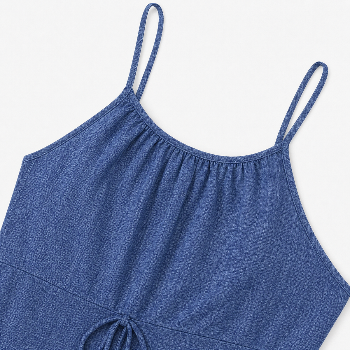 Laura | Women's Halter Wide-Leg Drawstring Jumpsuit