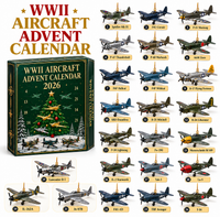 WWII Aircraft Advent Calendar Christmas Gift Set