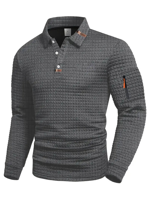 Cole | Men's Quilted Casual Sweater with Relaxed Fit