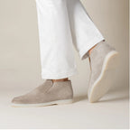 Roman | Men's Slip-On Suede Loafer Boots