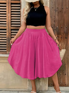 Erika | Women's Wide-Leg High-Waist Culottes