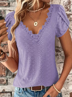 Peggy | Women's Lace Corset Top with V-Neck