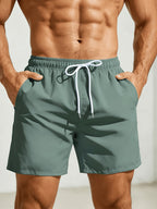 Arjen | Men's Drawstring Beach Shorts with Pockets