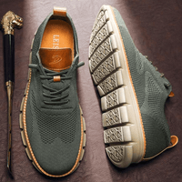 Ole | Men's Cushioned Mesh Lace-Up Sneakers