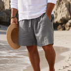 Arne | Men's Drawstring Beach Shorts with Side Pockets