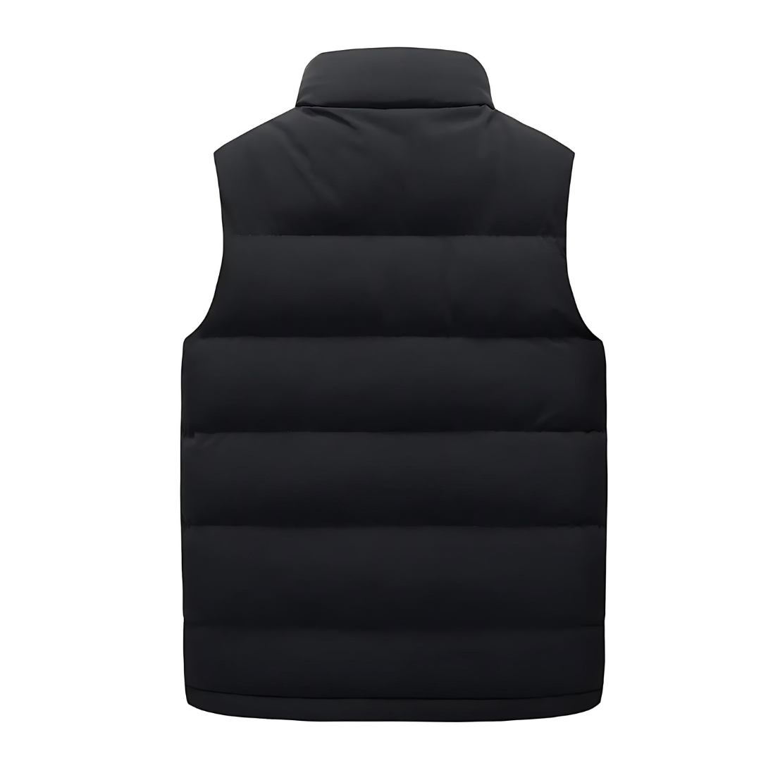 Gustav | Men's Quilted Puffer Vest with Zip Front for Layering