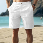 Adrian | Men's Relaxed Drawstring Bermuda Shorts with Side Pockets