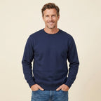 Adam | Men's Casual Knit Sweater - Relaxed Fit Long Sleeve Pullover