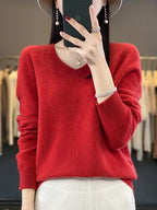 Yara | Women's Relaxed-Fit V-Neck Sweater – Weekend Style