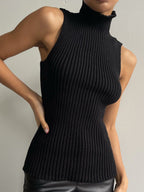 Madison | Women's Ribbed Collar Top