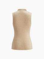 Madison | Women's Ribbed Collar Top