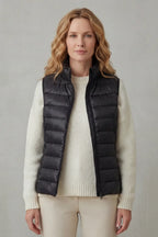 Federica | Women's Quilted Mock-Neck Puffer Vest