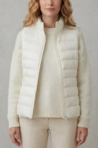 Federica | Women's Quilted Mock-Neck Puffer Vest