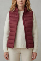 Federica | Women's Quilted Mock-Neck Puffer Vest