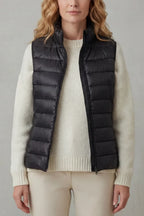 Federica | Women's Quilted Mock-Neck Puffer Vest