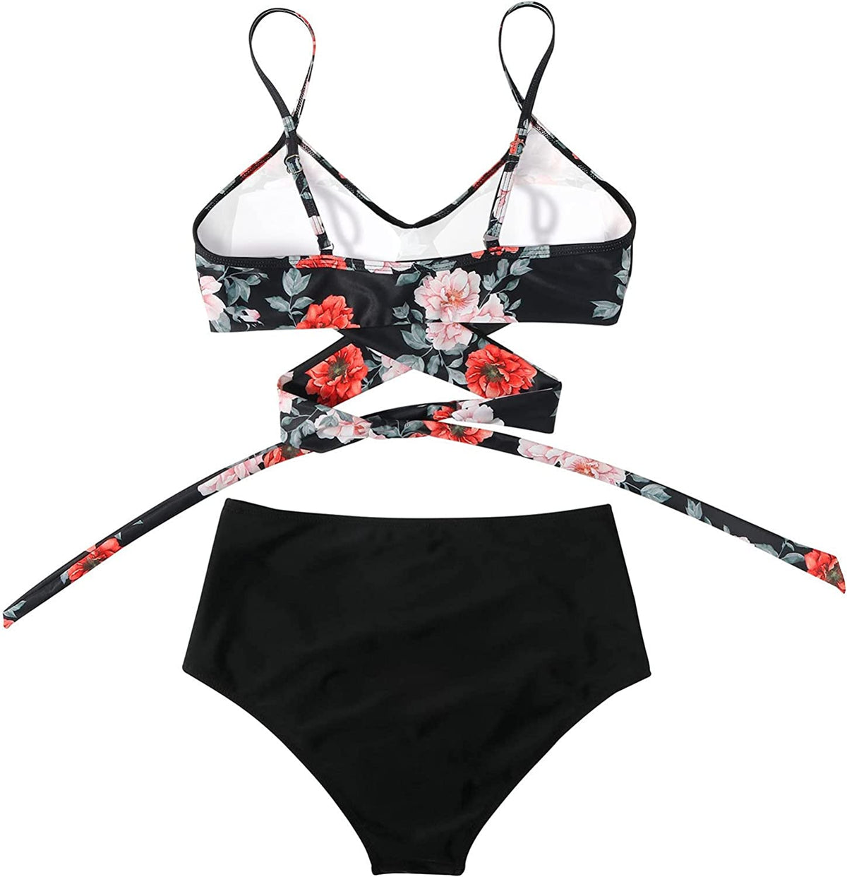 Harper | Women's High-Waisted Bikini with Colourful Print