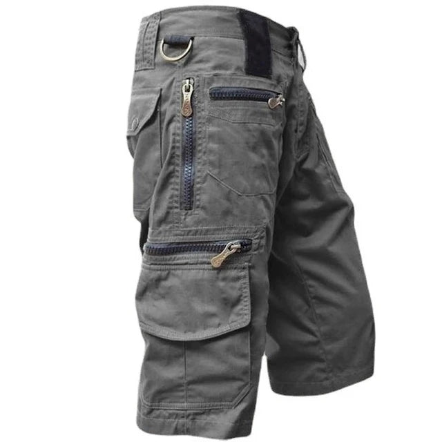 Arthur | Men's Cargo Shorts Multi Pocket Utility Zip